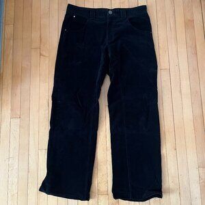 Chlorophylle Black Corduroy Pants